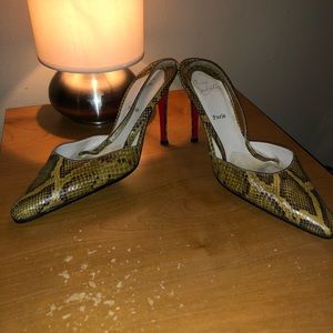 Snakeskin Christian Louboutin
